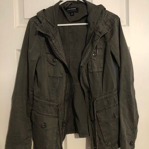 Green “army” jacket from Nordstrom